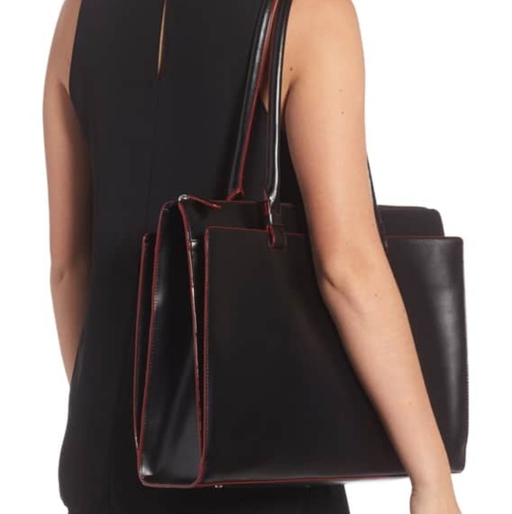 lodis audrey under lock & key leather briefcase